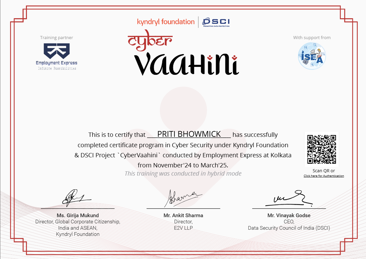 Certificate 1